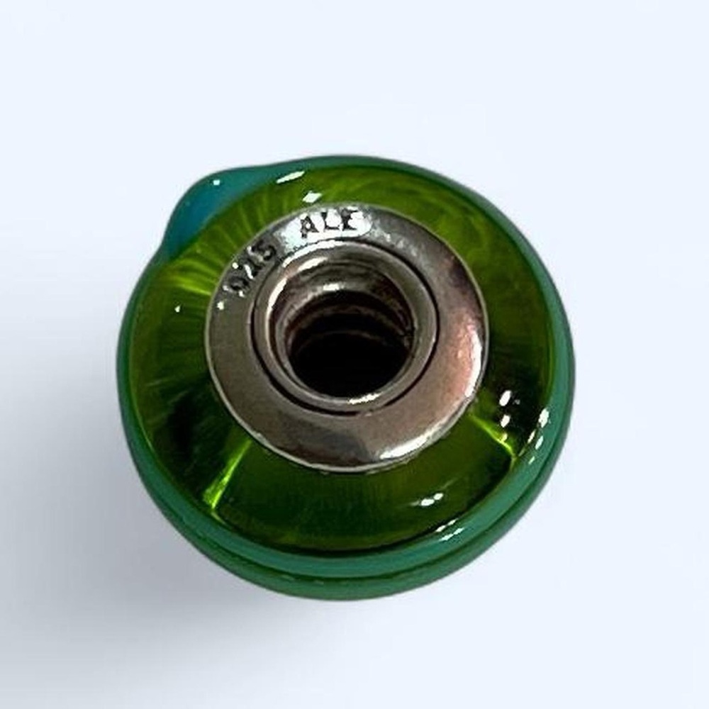 Pandora Murano Glass Green and Blue Charm - Picture 4 of 9